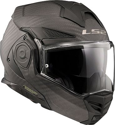 LS2 FF901 Advant X Carbon Solid, Modularhelm - Matt-Schwarz - XS von LS2