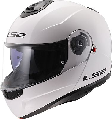 LS2 FF908 Strobe II Solid, Klapphelm - Weiß - L von LS2