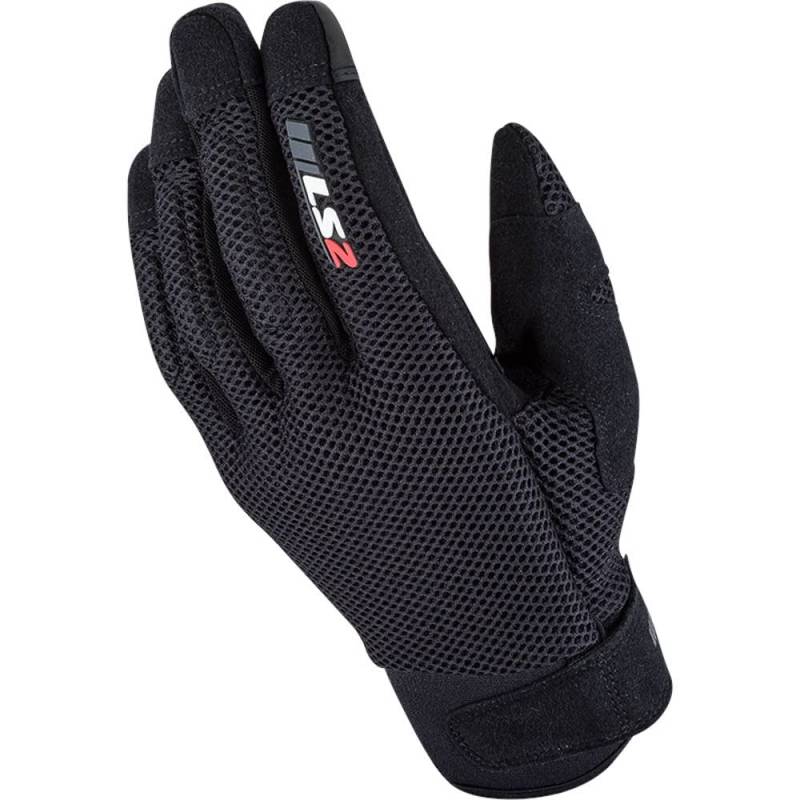 LS2 70080S0112L Motorradhandschuhe Cool, Damen, Schwarz, L von LS2