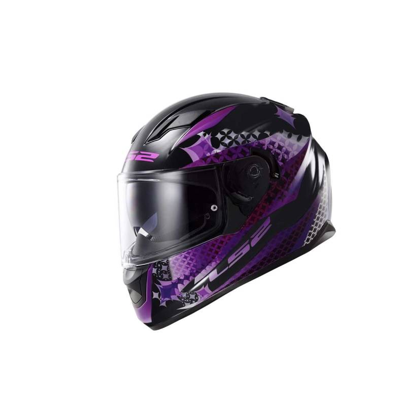 LS2 Helm, Schwarz/Rosa, XS von LS2