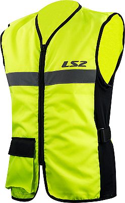 LS2 Hi-Viz, Warnweste - Neon-Gelb/Schwarz - L von LS2