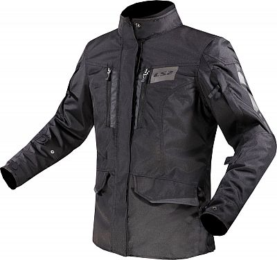 LS2 Metropolis Evo, Textiljacke wasserdicht Damen - Schwarz - 5XL von LS2