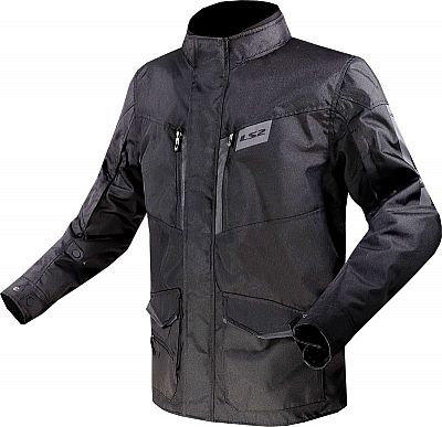 LS2 Metropolis Evo, Textiljacke wasserdicht - Schwarz - S von LS2