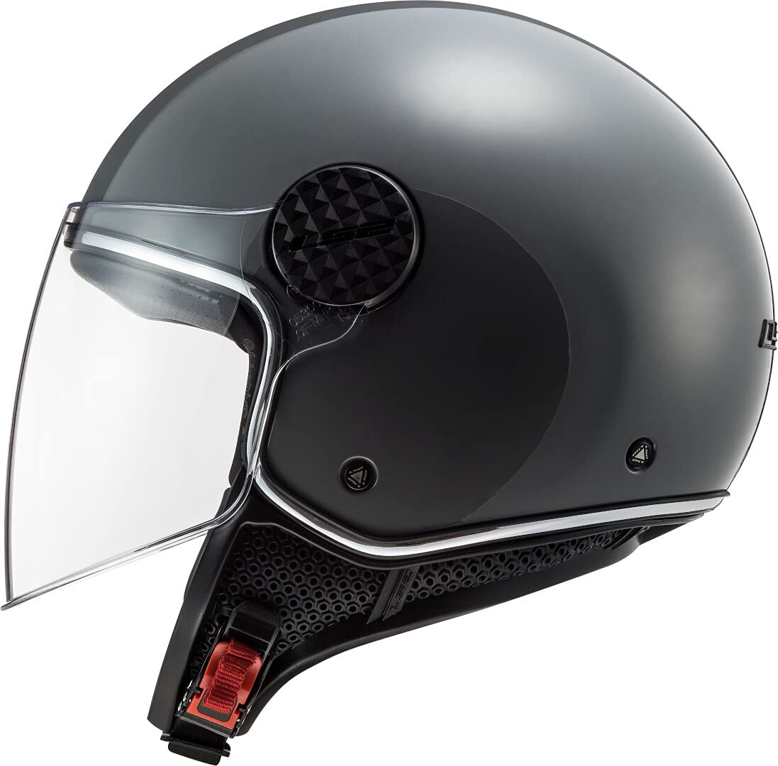 LS2, Jet-Motorradhelm Sphere LUX Nardo Grey, S von LS2