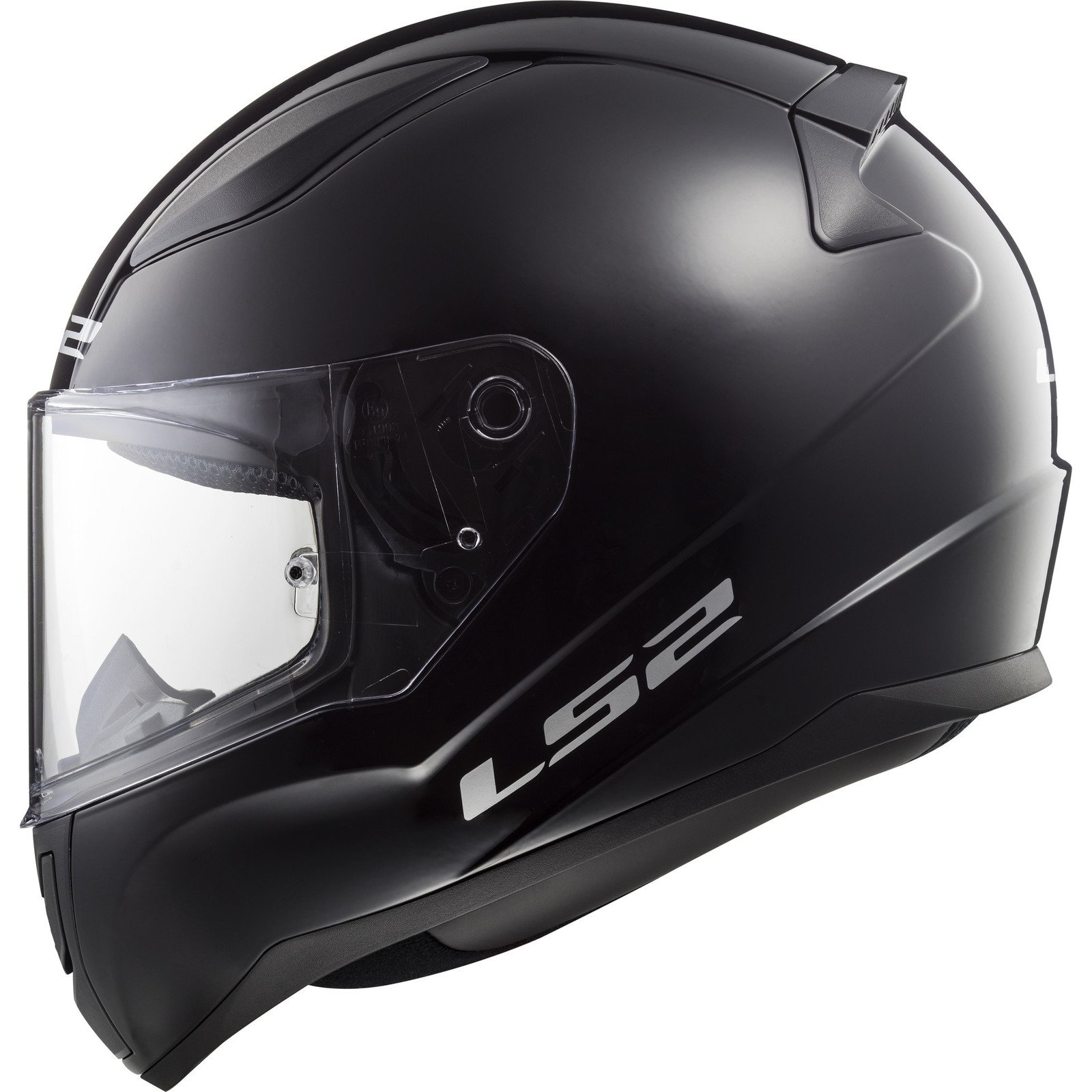 LS2, Integraler Motorradhelm RAPID SOLID Gloss Black, XL von LS2