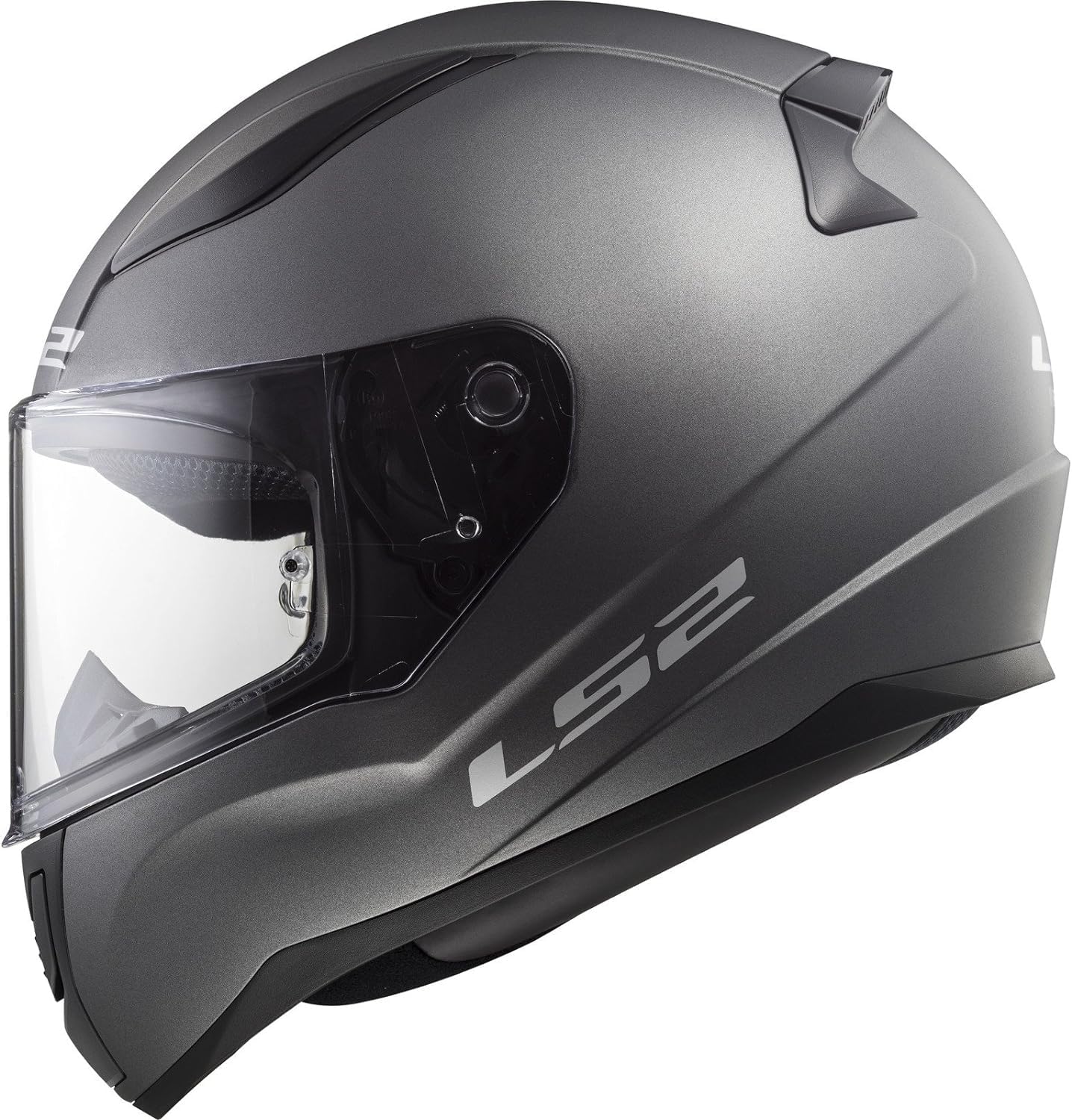 LS2, Integraler Motorradhelm Rapid SOLID Matt Titanium, S von LS2