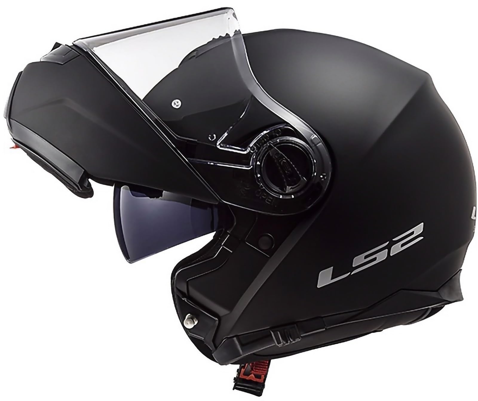 LS2, motorradhelm Strobe schwarz mat, S von LS2