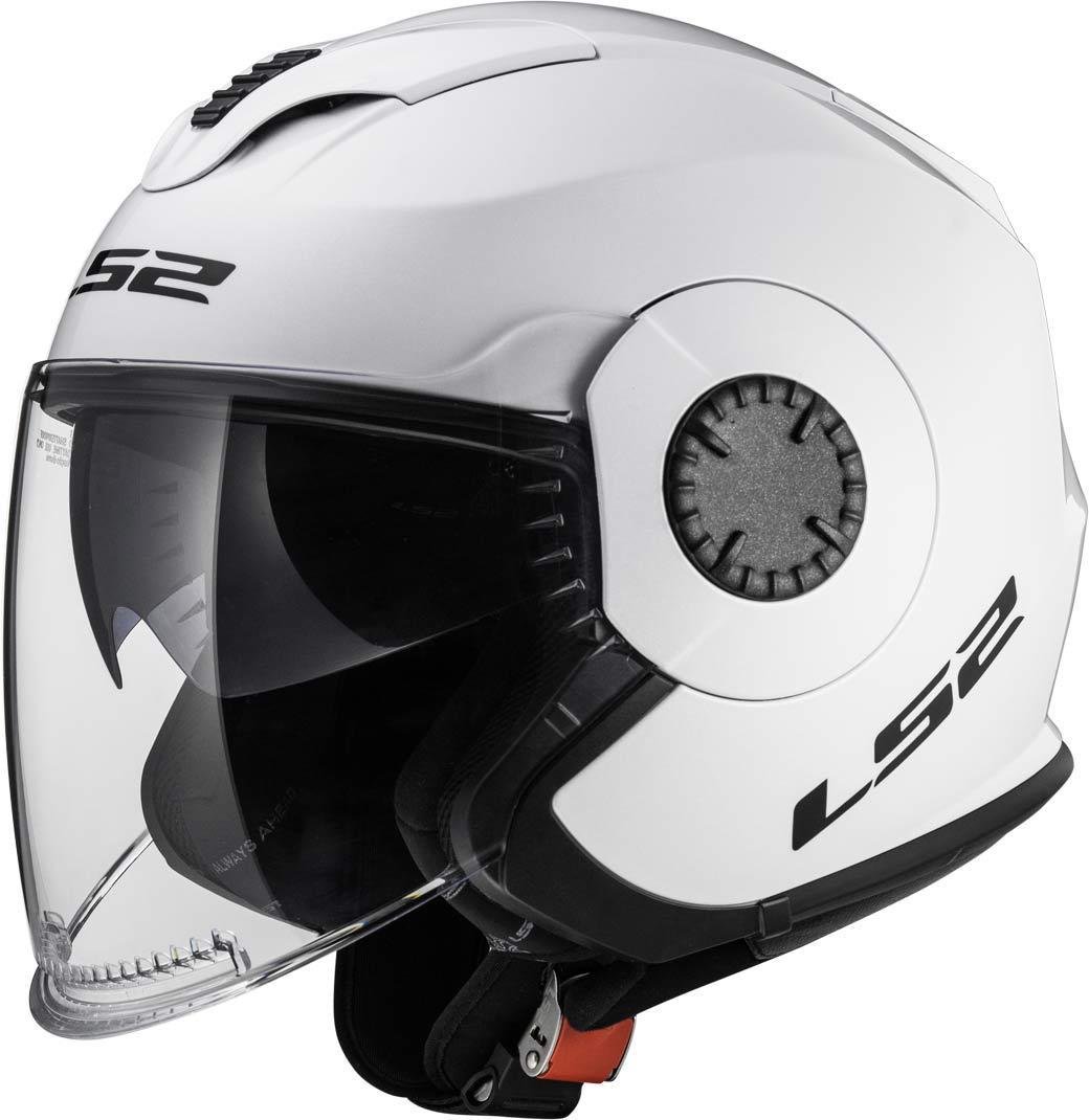 LS2 Motorradhelm VERSO, Weiß, Größe L von LS2