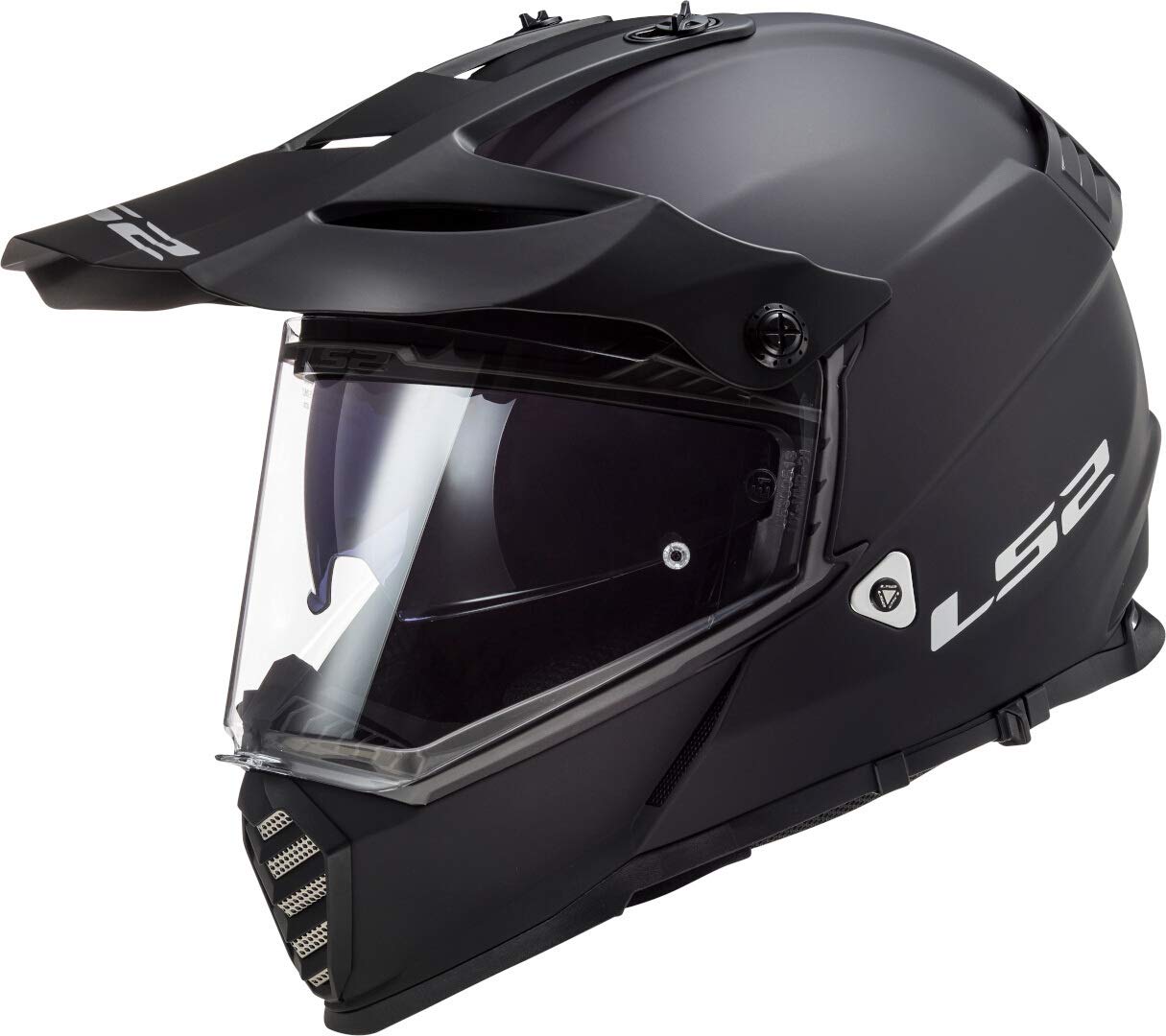 LS2 PIONEER EVO schwarz matt XXL von LS2