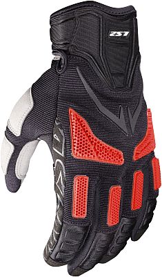 LS2 Ravin, Handschuhe - Schwarz/Rot - S von LS2