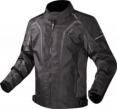 LS2 Sepang, Textiljacke wasserdicht Damen - Schwarz/Dunkelgrau - 4XL von LS2