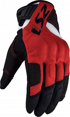 LS2 Silva, Handschuhe - Schwarz/Rot/Weiß - L von LS2