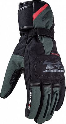 LS2 Snow, Handschuhe wasserdicht - Schwarz/Dunkelgrün - XL von LS2