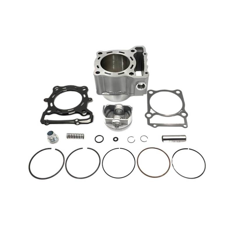 78mm Motorrad Luftzylinder Kit for KLX250 1993-2018 KLX300 1996-2007 Luftzylinderblock Kolbenring Kopf Basisdichtung(1 Kit) von LSDFWEAS