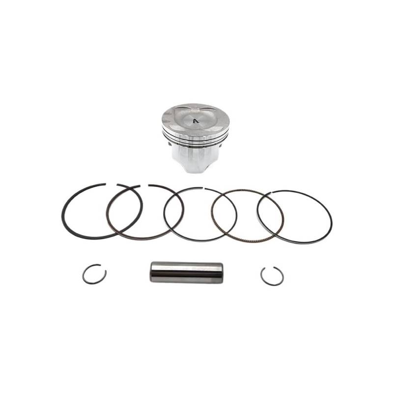 78mm Motorrad Luftzylinder Kit for KLX250 1993-2018 KLX300 1996-2007 Luftzylinderblock Kolbenring Kopf Basisdichtung(Piston Ring Kit) von LSDFWEAS