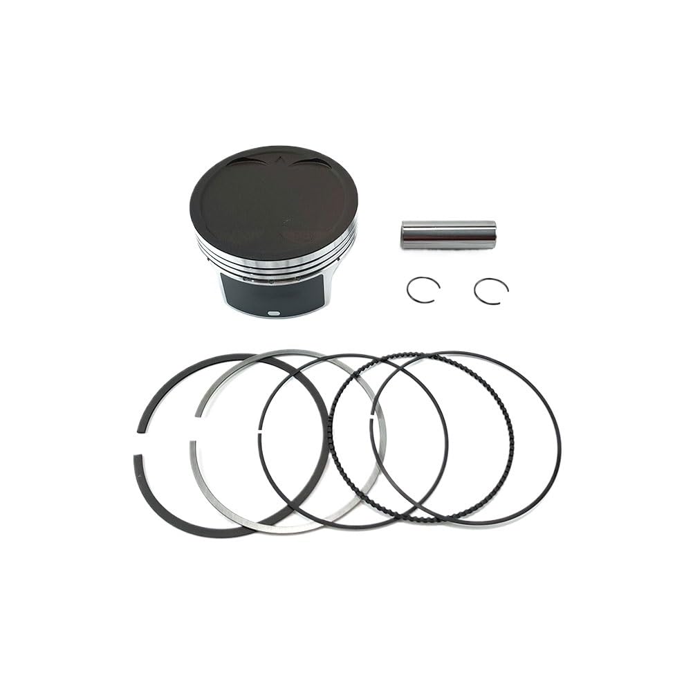 Motocross NC250 NC300 Zylinder Kit 84mm Geschmiedet Großen Zylinder Block Kolben Ring Dichtung for ZS177MM 250 Upgrade 300CC(Piston Ring Kit) von LSDFWEAS