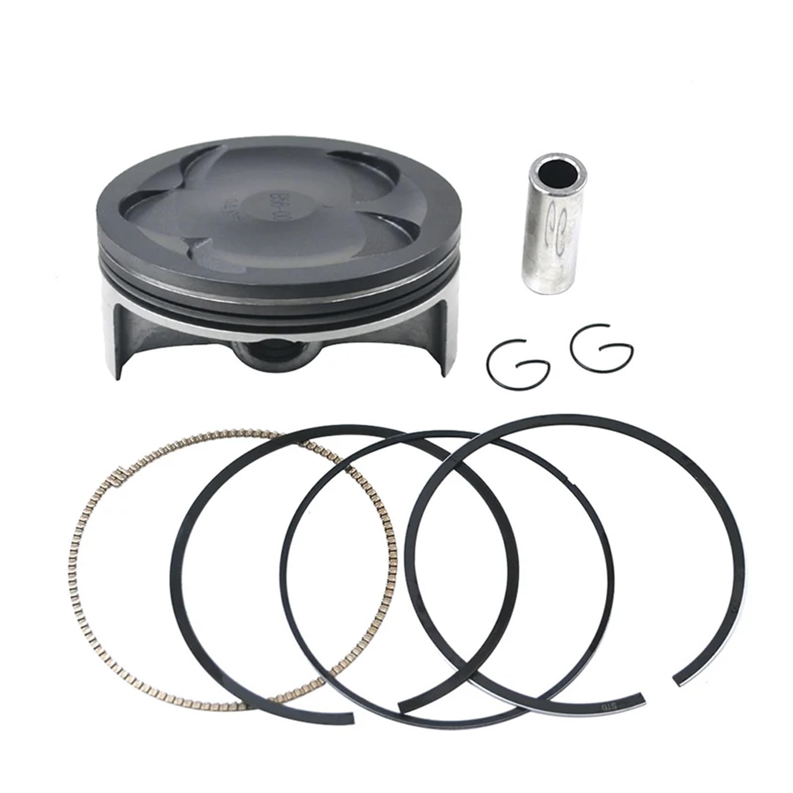 Motorrad 95mm Luft Zylinderkopf Kolben Ringe Dichtung Kit for YZ450F 2003-2005 5TA-11311-12-00 2S2-11631-20(Piston and Ring) von LSDFWEAS