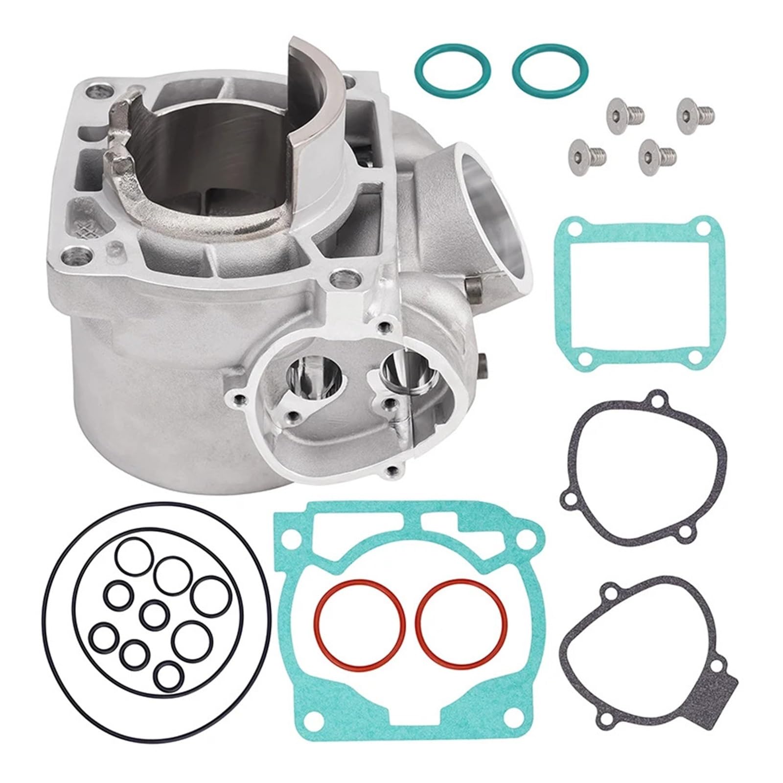 Motorrad-Luftzylinderblock und Dichtungssatz, Blockgröße 72 mm, for 300 XC-E XC-WE TE SX XCW Sixdays TE300 54830338300(Cylinder Kit) von LSDFWEAS