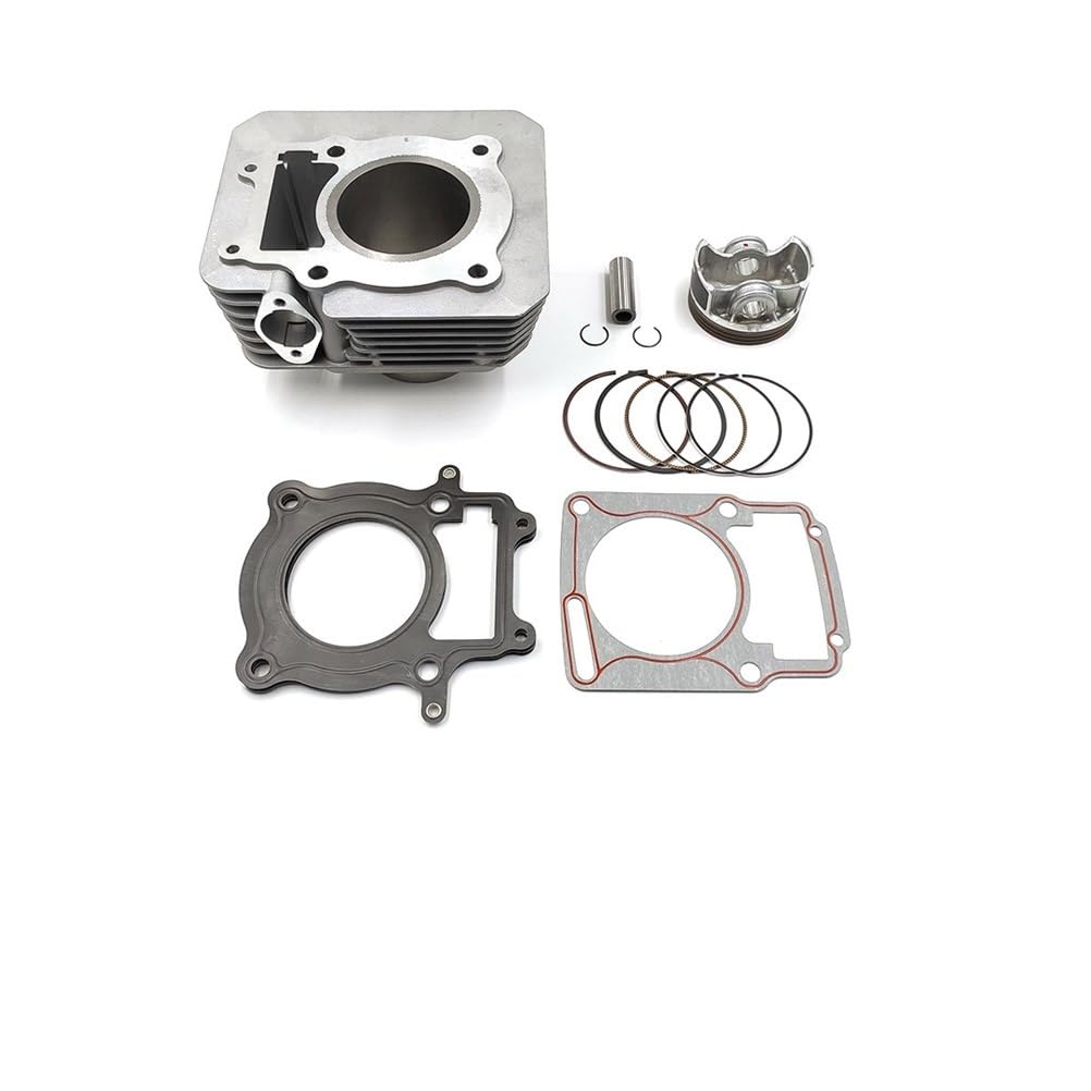 Motorrad Original 72MM Zylinder Kit Luftgekühlten Zylinder Kolben Ring Dichtung Set for CB250-F ZS172FMM-3A Motor Teile von LSDFWEAS