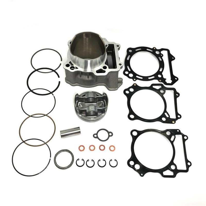 Motorräder Zubehör Zylinder Kit Kolben Ringe Kopf Basis Dichtung 94 MM 434cc Großen Zylinder Block for DRZ400 LTZ400(1 Kit) von LSDFWEAS