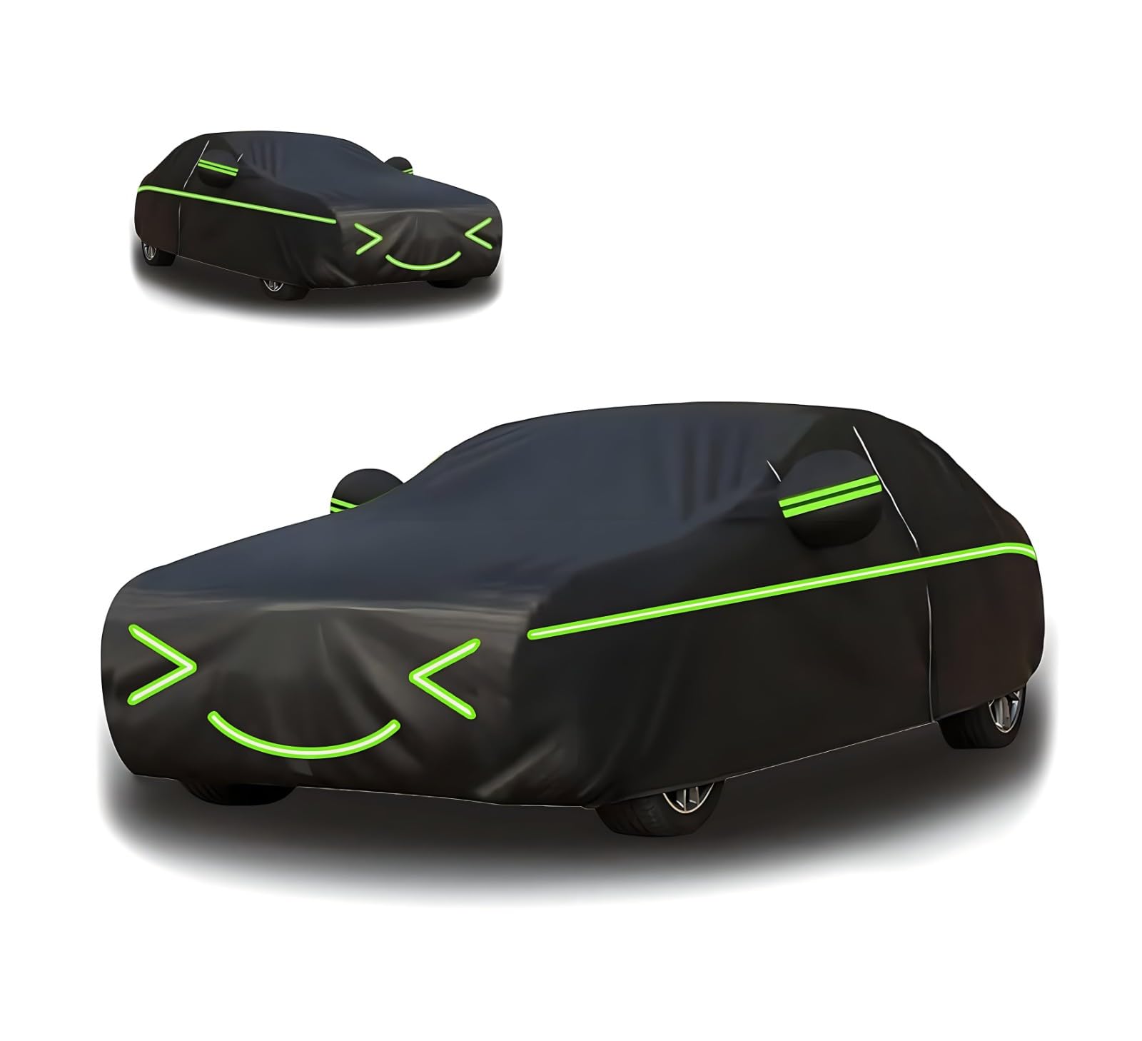 Autoabdeckung Outdoor für Lamb𝙤rghini Sian Roadster 2020-(498×210.1×113.3cm)，Auto Abdeckplane Stoff Komplette Autoabdeckungen Wasserdicht Atmungsaktiv UV-Schutz Autoschutzdecke von LSDRALOBPOI