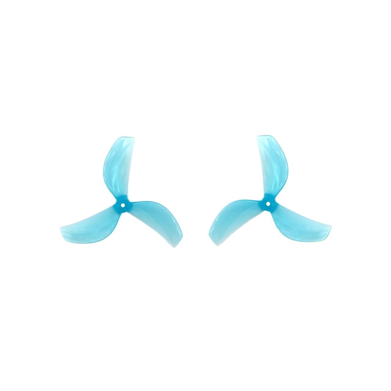 Drohnenzubehör For Gemfan 4Pairs 45mm 3-Blatt PC Propeller 1mm 1,5mm for RC FPV Racing Freestyle 1,8 zoll Cinewhoop Zahnstocher Drohnen DIY Teile Das ist austauschbar (Color : Blue hole 1.5mm) von LSFWJP