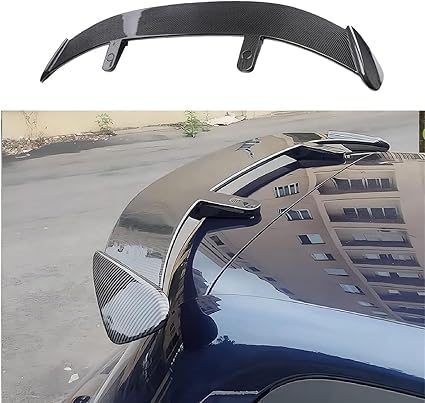 Auto Heckspoiler für Toyota Izoa (facelift 2020) 2020-, Dachspoiler Flügel Lippe Tuning Styling Zubehör.,Carbon Fiber Look von LSHGTMM