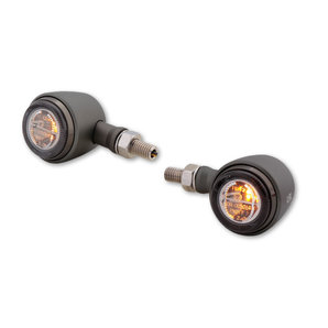 Blinker Retro LED Schwarz oder Titan LSL von LSL