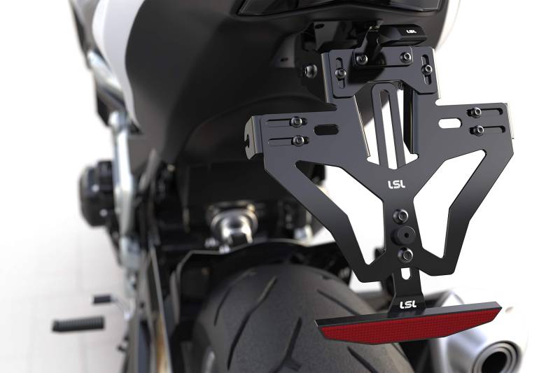 LSL Mantis-RS Pro Motorrad Kennzeichenhalter, CBR 650 R/CB 650 R, 2021- von LSL