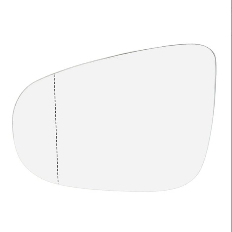 Autospiegelglas Für Golf GTI 6 MK6 2009-2012, Außenspiegel Beheiztes Auto Seitenspiegelglas Weitwinkelspiegel zubehör,Right-Side von LSMNB