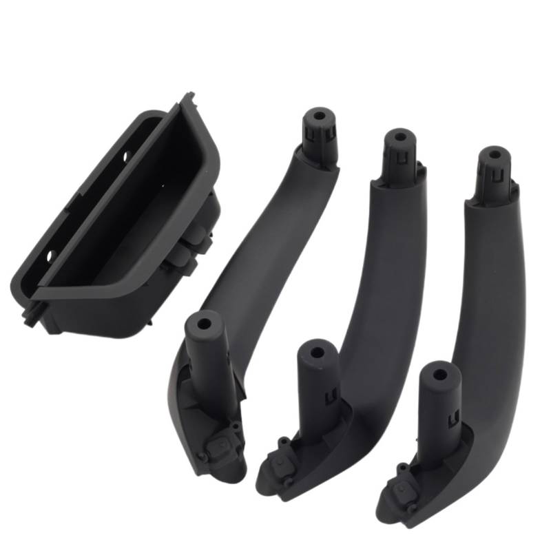 LHD RHD Autotürinnengriff vorne links Zugverkleidung Türinnenverkleidungsgriff 51417250307 Kompatibel mit X3 X4 F25 F26 2010-2016(LHD 4PCS Black) von LSMZCX