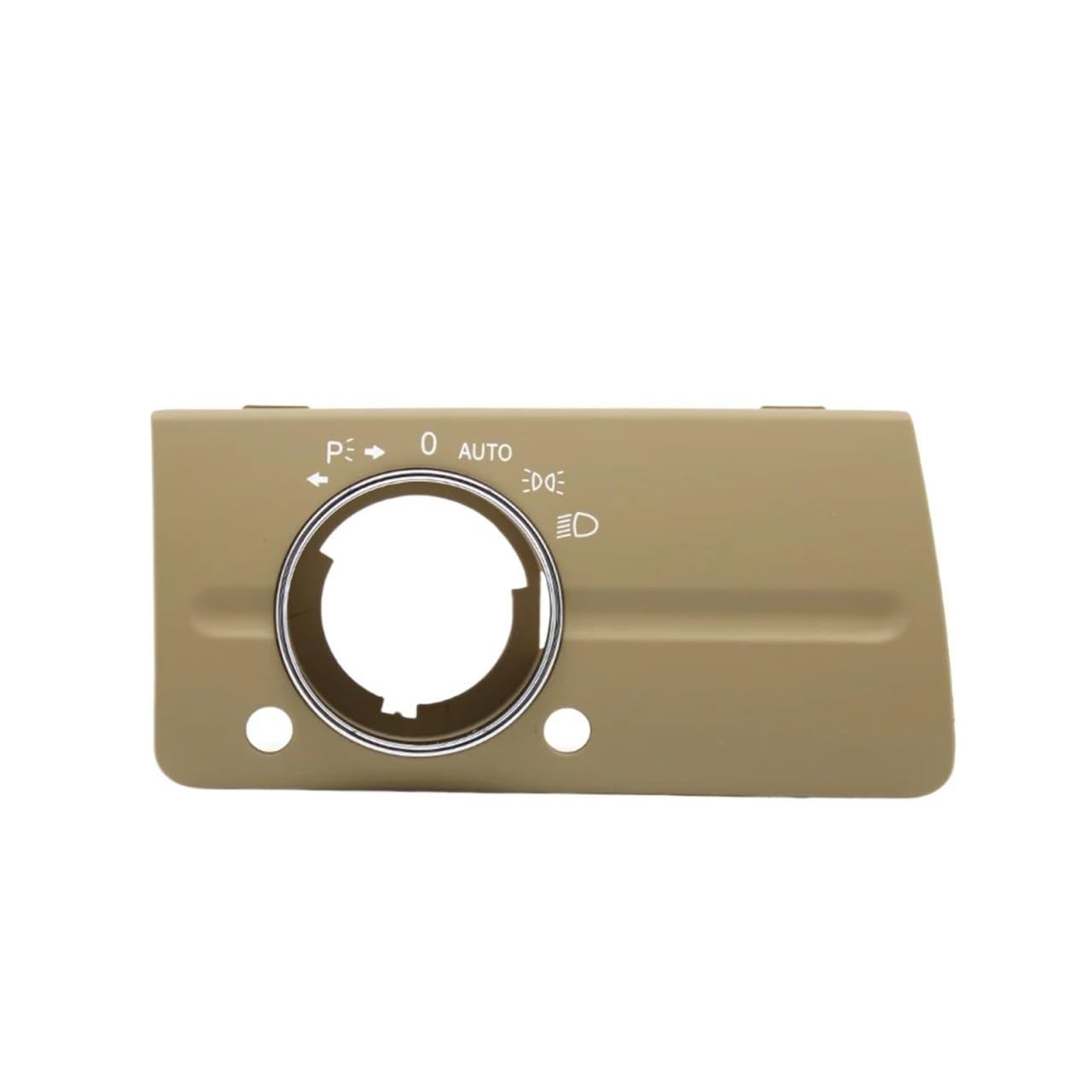 LHD RHD Front Armaturenbrett Scheinwerfer Lampe Schalter Abdeckung Trim Ersatz Kompatibel mit W211 E Klasse 320 350 550 2003-2008(LHD-Model A Beige) von LSMZCX