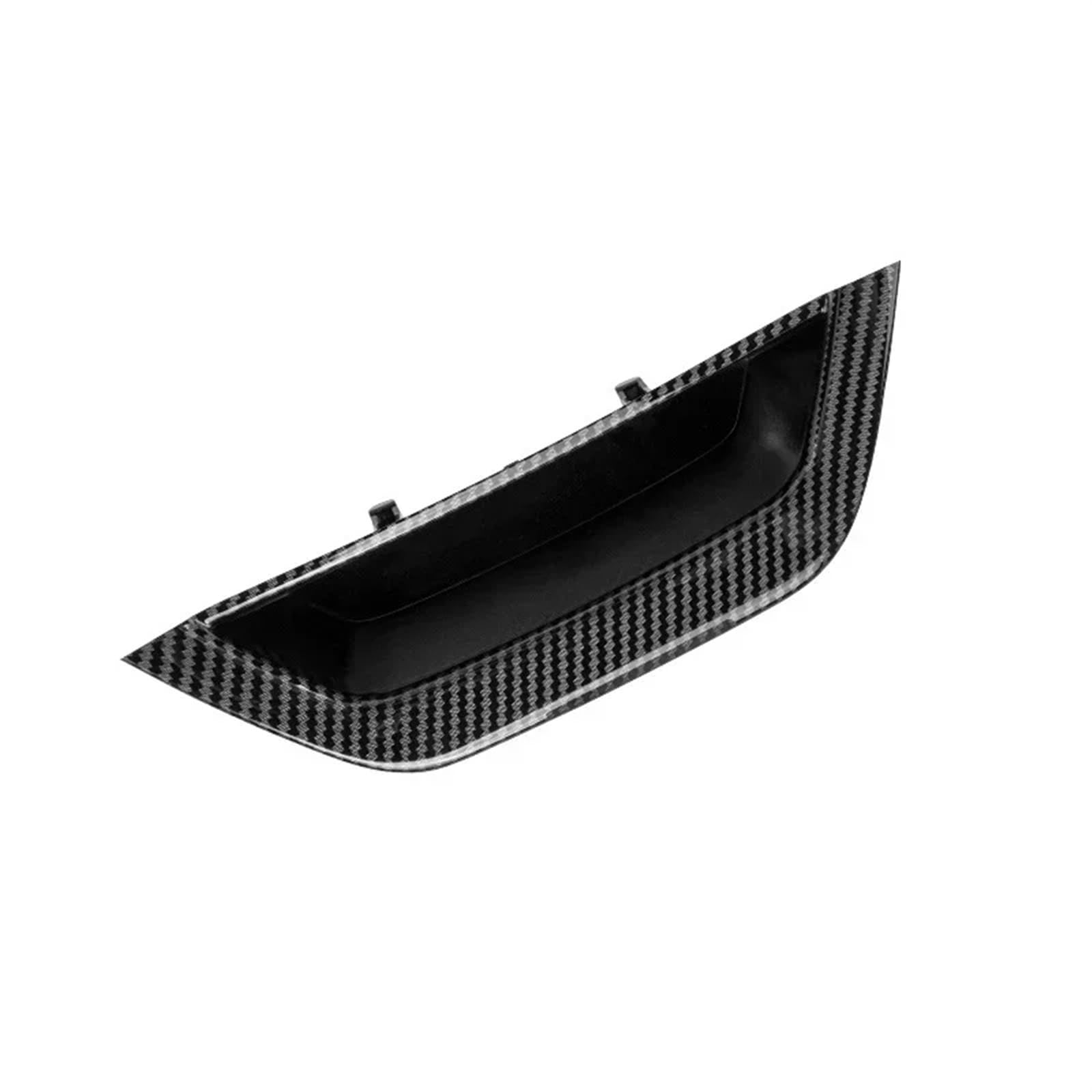 LHD RHD Innentürgriff for Fahrertür, Armlehnenverkleidung, Aufbewahrungsbox, kompatibel mit X3 X4 F25 F26 2010–2016 51417250307(Carbon Pattern) von LSMZCX