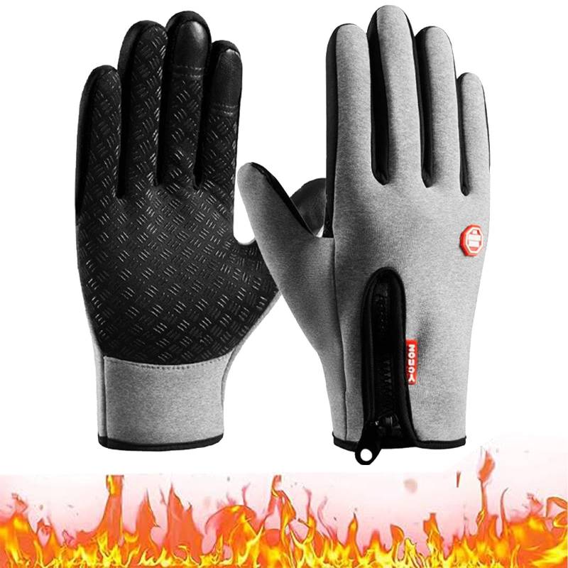 LSNTUU Freezer Thermo Handschuhe, Freezer Thermo-Handschuhe, Freezer Pro Handschuhe,Wind & wasserdichte Wärmehandschuhe Mit Wasserabweisender Beschichtung Und Touchscreen-Funktion (S,D) von LSNTUU