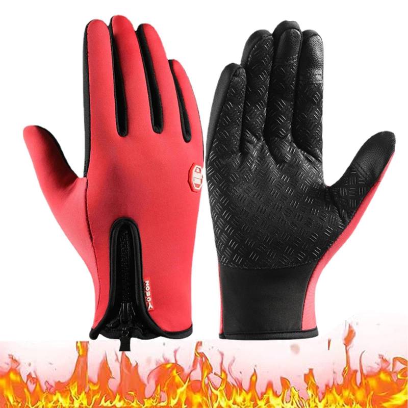 LSNTUU Freezer Thermo Handschuhe, Freezer Thermo-handschuhe, Freezer Pro Handschuhe,Wind & Wasserdichte Wärmehandschuhe Mit Wasserabweisender Beschichtung Und Touchscreen-Funktion (M,B) von LSNTUU