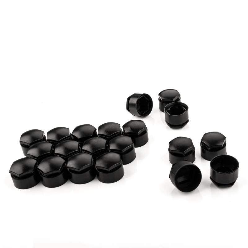 LST 20x Rachraube Abdeckkappen Set 17 mm schwarz Diebstahlschutz A3 A4 A5 Q2 von LST