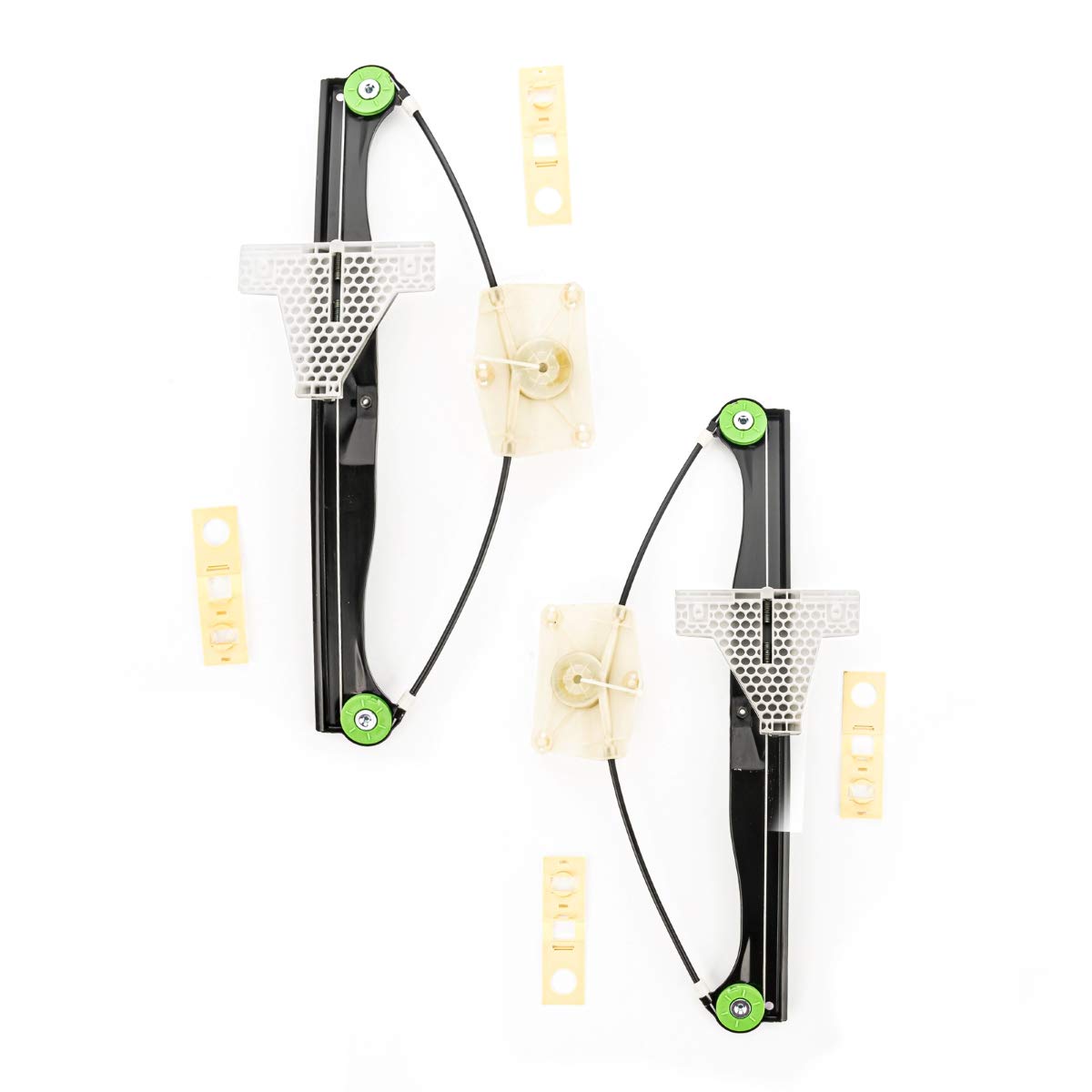 LST 2x Elektrischer Fensterheber hinten links rechts ohne Motor kompatibel mit Audi A3 Sportback 8PA 2004-2013 von LST