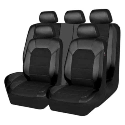 LSVVCD 9 Stück Auto Sitzbezüge, für Lexus IS (XE30) 3.Gen 2014-2020 Allwetter Komfortabler Atmungsaktiv Verschleißfest Langlebig Autositzschoner Autositzkissen Zubehör,A von LSVVCD