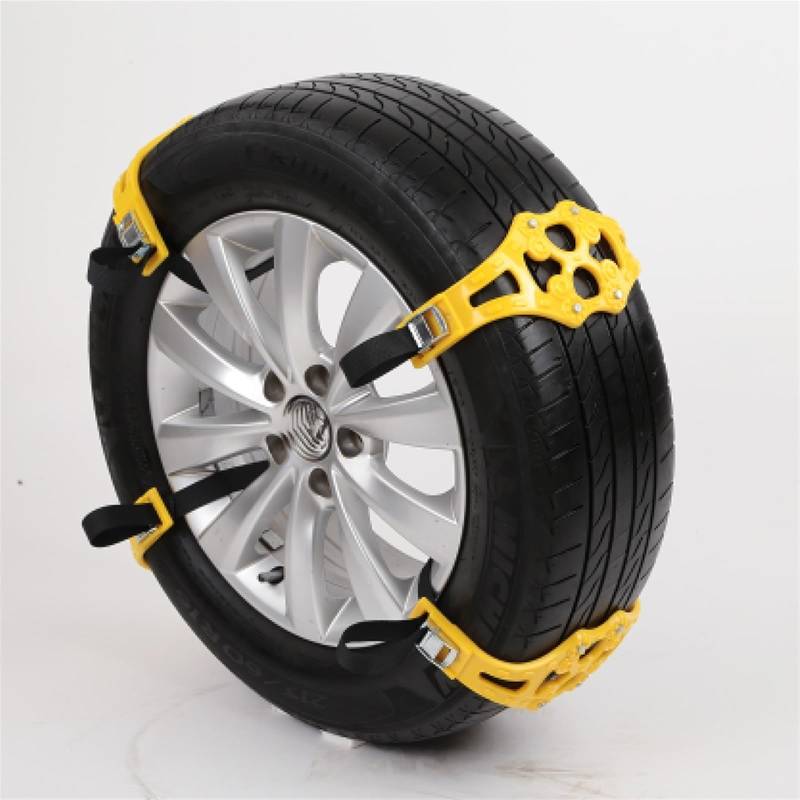 1 teile/satz Auto Anti-skid Sicherheit Doppel Schnalle Ketten Winter Fahrbahn Sicherheit Reifen Schnee Snap Skid Rad Ketten.(1 piece for Yellow) von LSYHHXC