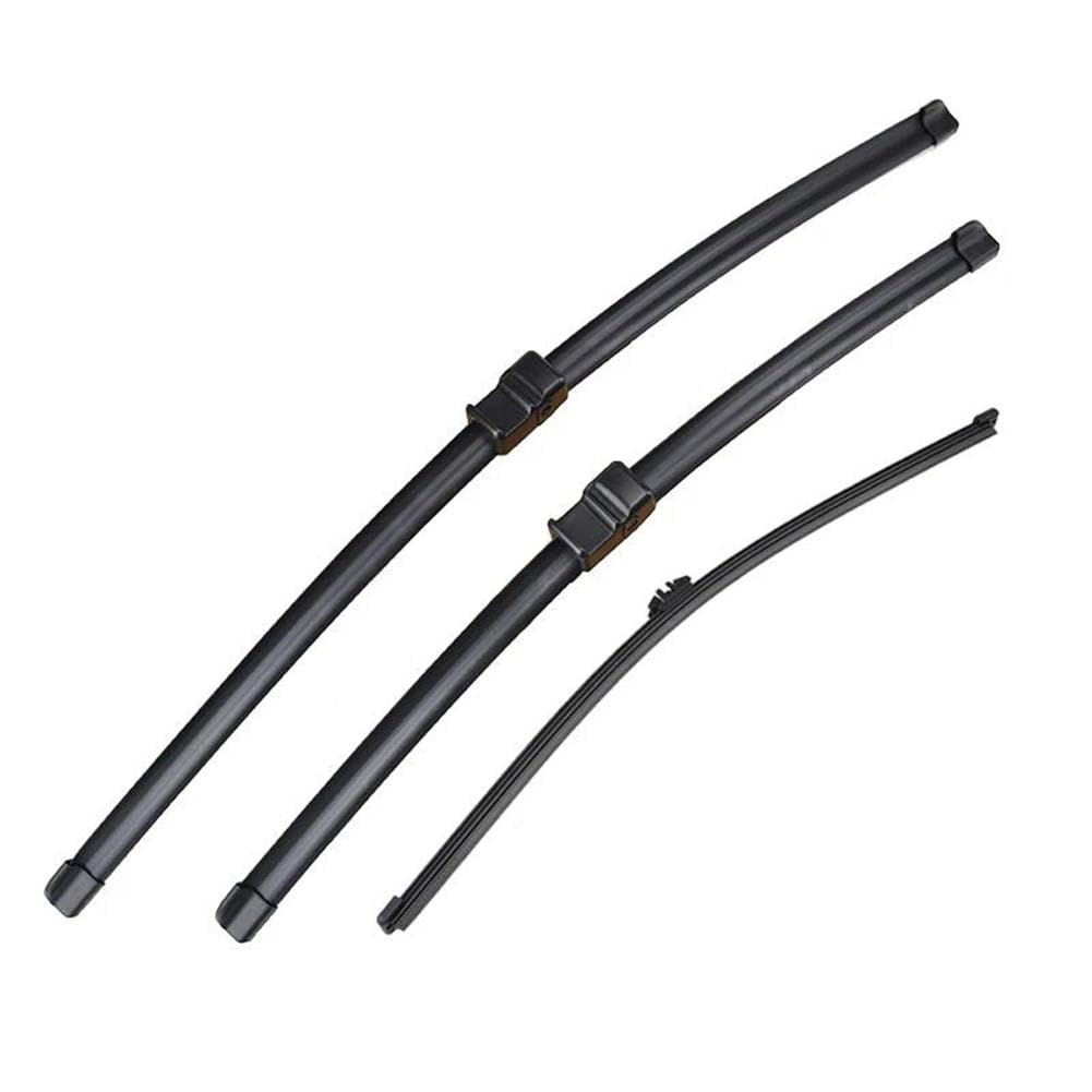 LSYSND Auto Scheibenwischer LHD Vorne Hinten Wischerblätter Set Windschutzscheibe Fensterbürsten 24 "+ 20" + 15", Für X5 E70 2006-2011 von LSYSND