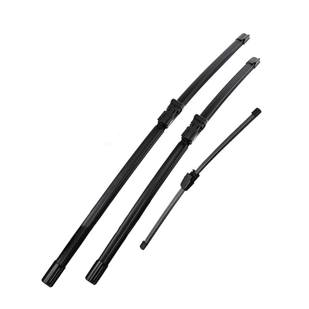 LSYSND Auto Scheibenwischer Vorne Heck Wischerblätter Set Windschutzscheibe 21"+19"+13", Für Polo 4 Schrägheck Typ 9N3 2006-2009 von LSYSND