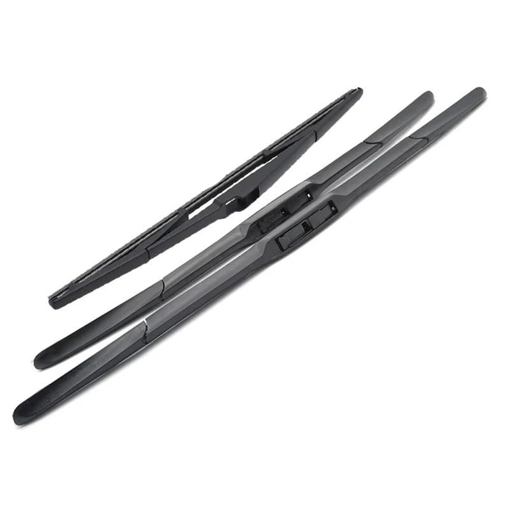 LSYSND Auto Scheibenwischer Vorne Hinten Wischerblätter Set Windschutzscheibe Fenster 22 "19" 14", Für Toyota Corolla Schrägheck E12 2001-2006 von LSYSND