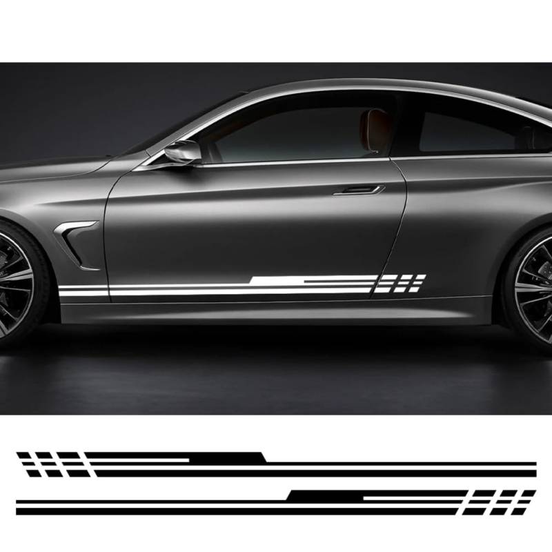 Auto Tür Seite Aufkleber Racing Sport Dekor Aufkleber Vinyl Wraps Dekoration Auto Tuning Zubehör, für Audi, für VW, für Subaru, für Toyota von LSZBYHOK