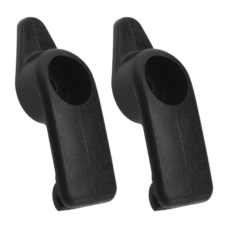 LT Easiyl 2 x schwarze Sonnenblenden-Halterungs-Clip-Halterung 10411051, kompatibel mit Chevrolet Corvette C5 1997 1998 1999 2000 2001 2002 2003 2004 von LT Easiyl