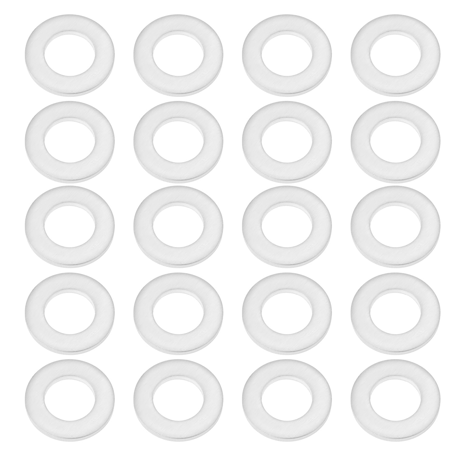 LT Easiyl 20 Stück Ölablassschraubendichtungen Kompatibel mit Kawasaki Ninja H2 SX (ZX1002PPFNN)/W800 (EJ800EPFNN) OE 92065-097 Außendurchmesser 22 Mm Innendurchmesser 12 Mm Höhe 2 Mm Aluminium von LT Easiyl