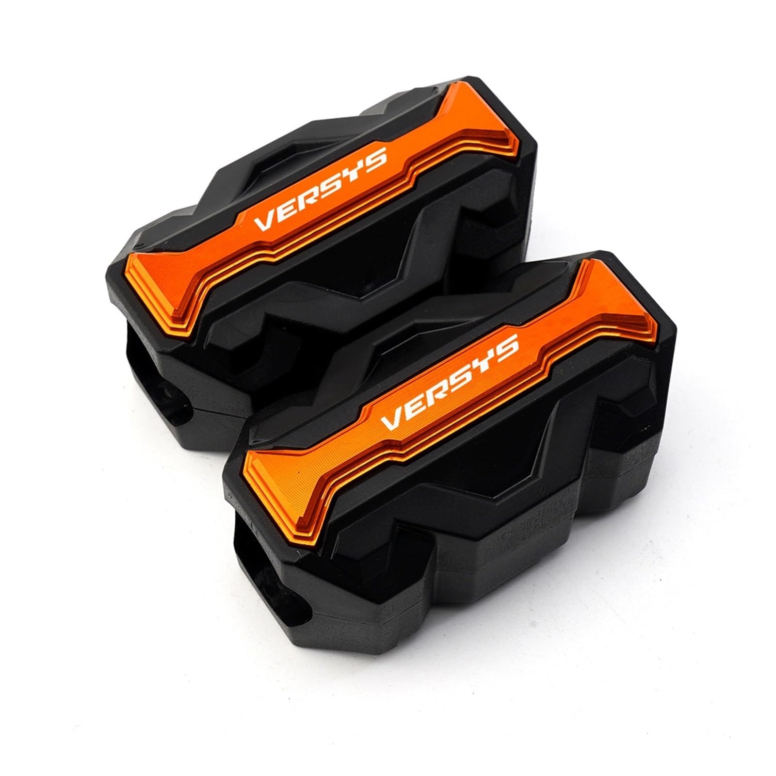 LTADX Kompatibel mit Versys 650 1000 X300 2008-2023 2022 Motorradzubehör Motorschutz Stoßstangenschutz Dekorativer Schutz Schlüsselanhänger(1 pair Orange T) von LTADX