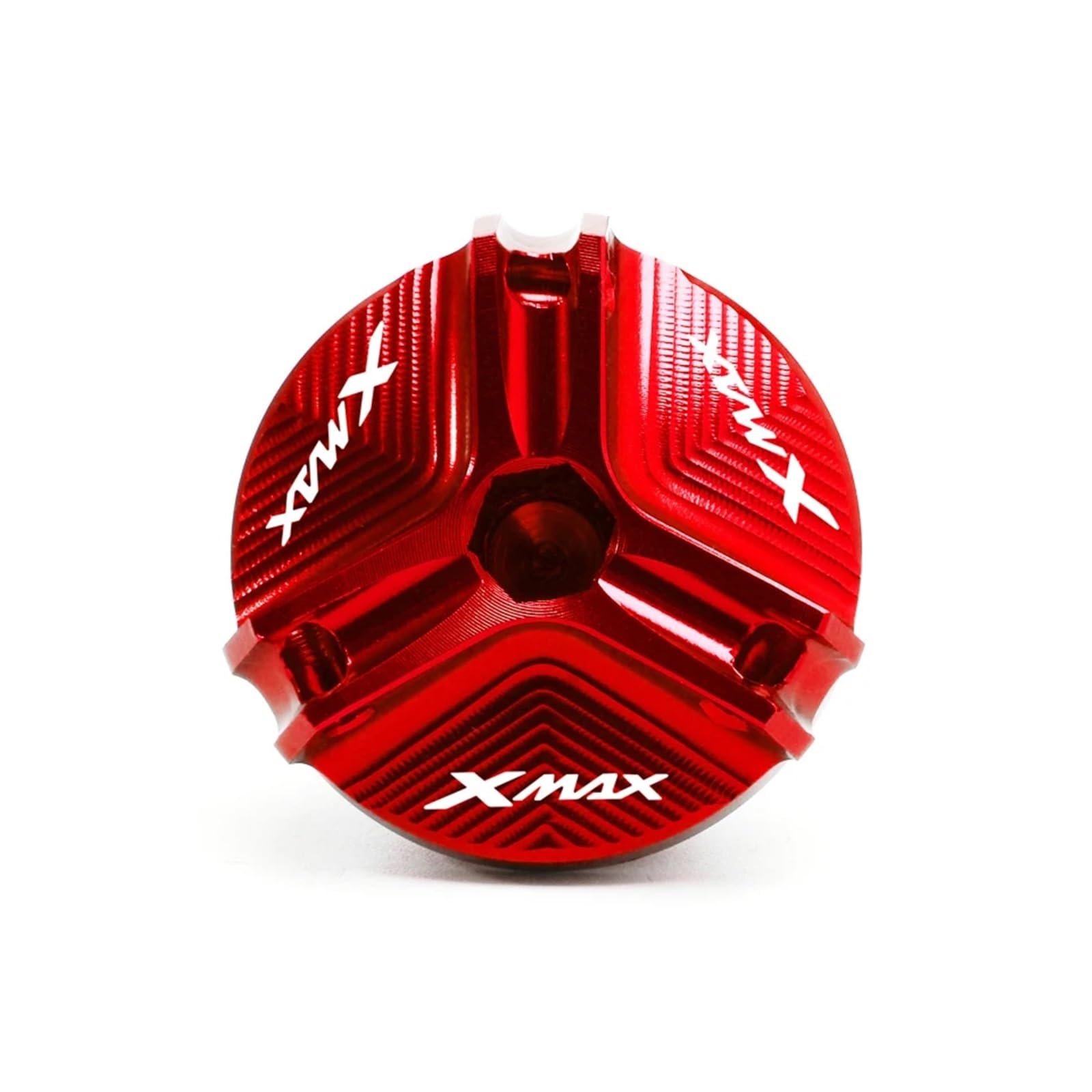 LTADX Kompatibel mit XMAX 300 2023 XMAX300 X-MAX 250 2017-2022 2023 Motorrad-Bremsflüssigkeitsbehälterdeckel vorn Motoröl-Einfülldeckel(Oil Cap-Red) von LTADX