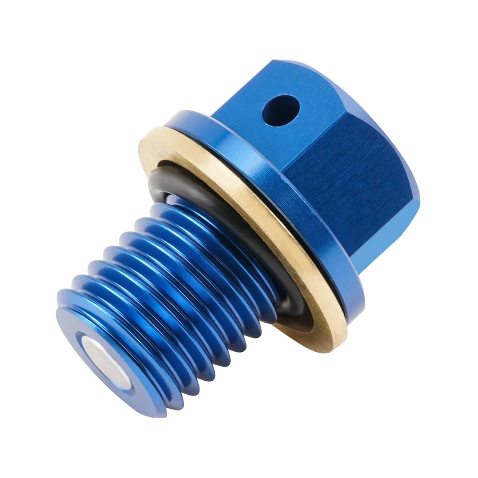 LTADX M12xP1.5 Magnetische Ölablassschraube, kompatibel mit CR125 250 250R CRF250R XR 250 350 600R 650L CBR250R (blau) von LTADX