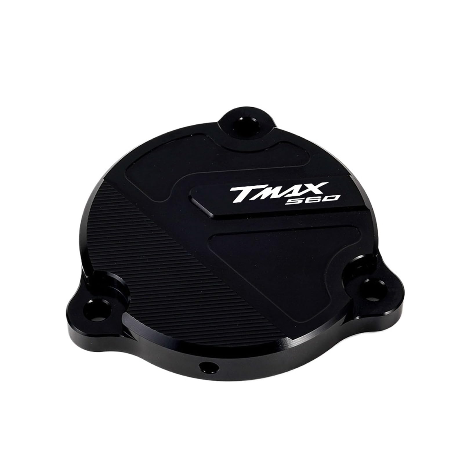 LTADX Motorrad CNC Aluminium Rahmen Loch Abdeckung Vordere Antriebswelle Abdeckung Schutz Kompatibel Mit Tmax 560 Tech Max 2019-2022(Black) von LTADX