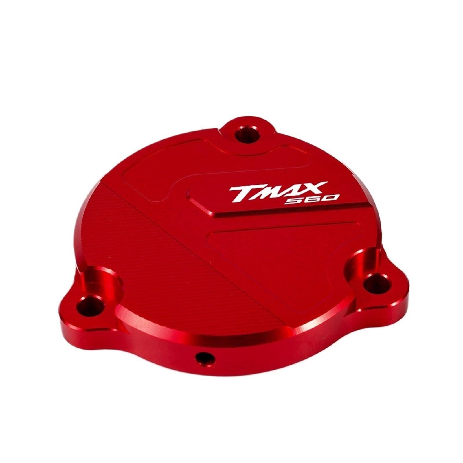 LTADX Motorrad CNC Aluminium Rahmen Loch Abdeckung Vordere Antriebswelle Abdeckung Schutz Kompatibel Mit Tmax 560 Tech Max 2019-2022(Red) von LTADX